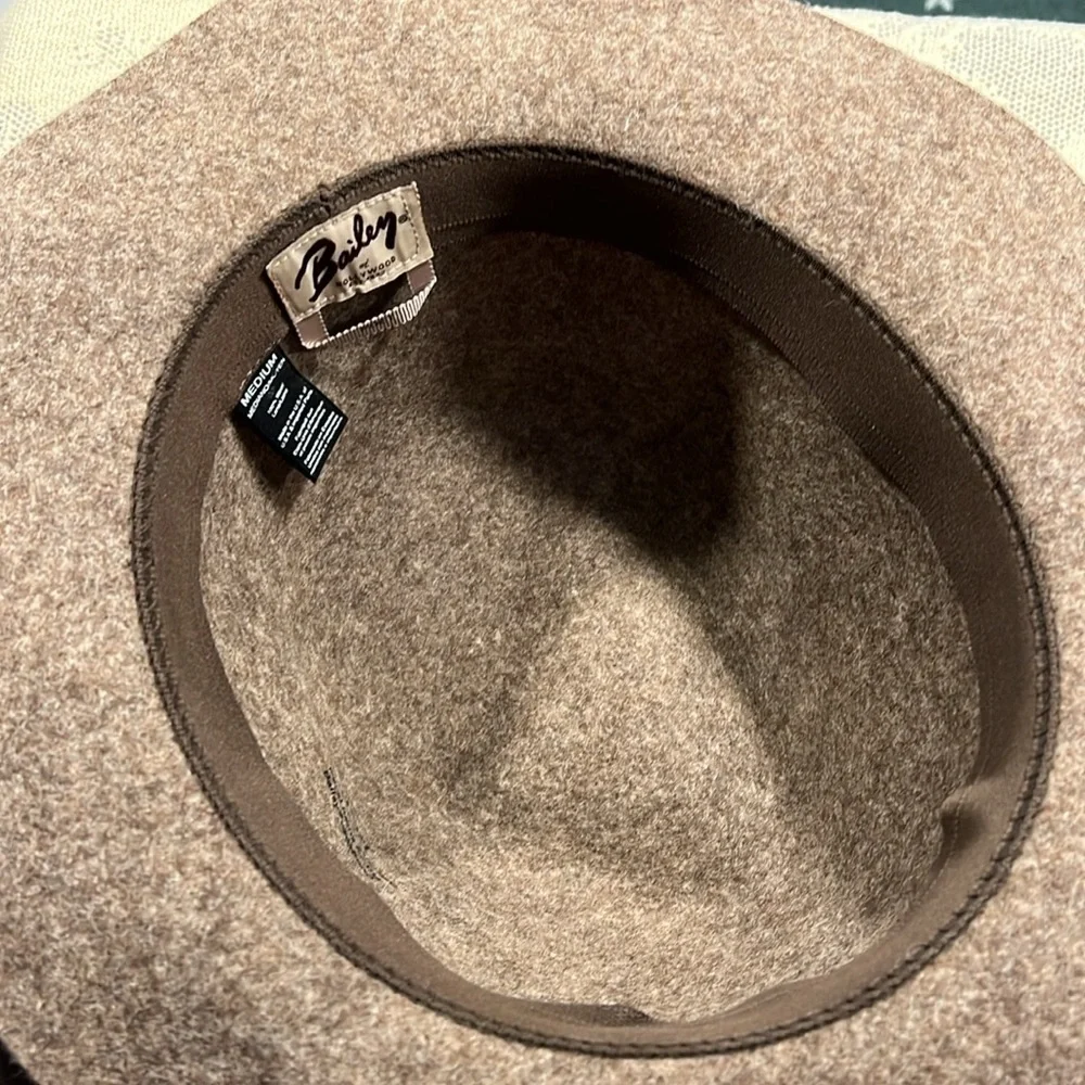 Bailey Jackman Fedora Wool Packable Hat